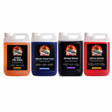 DIRTY DEVIL Ultimate 4-Stage Wash Bundle 5L - Citrus Pre-Wash, Snow Foam, Wheel Cleaner & Shampoo