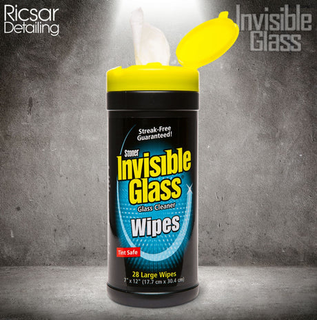 Invisible Glass Wipes - Smear Free Glass Cleaning Wipes