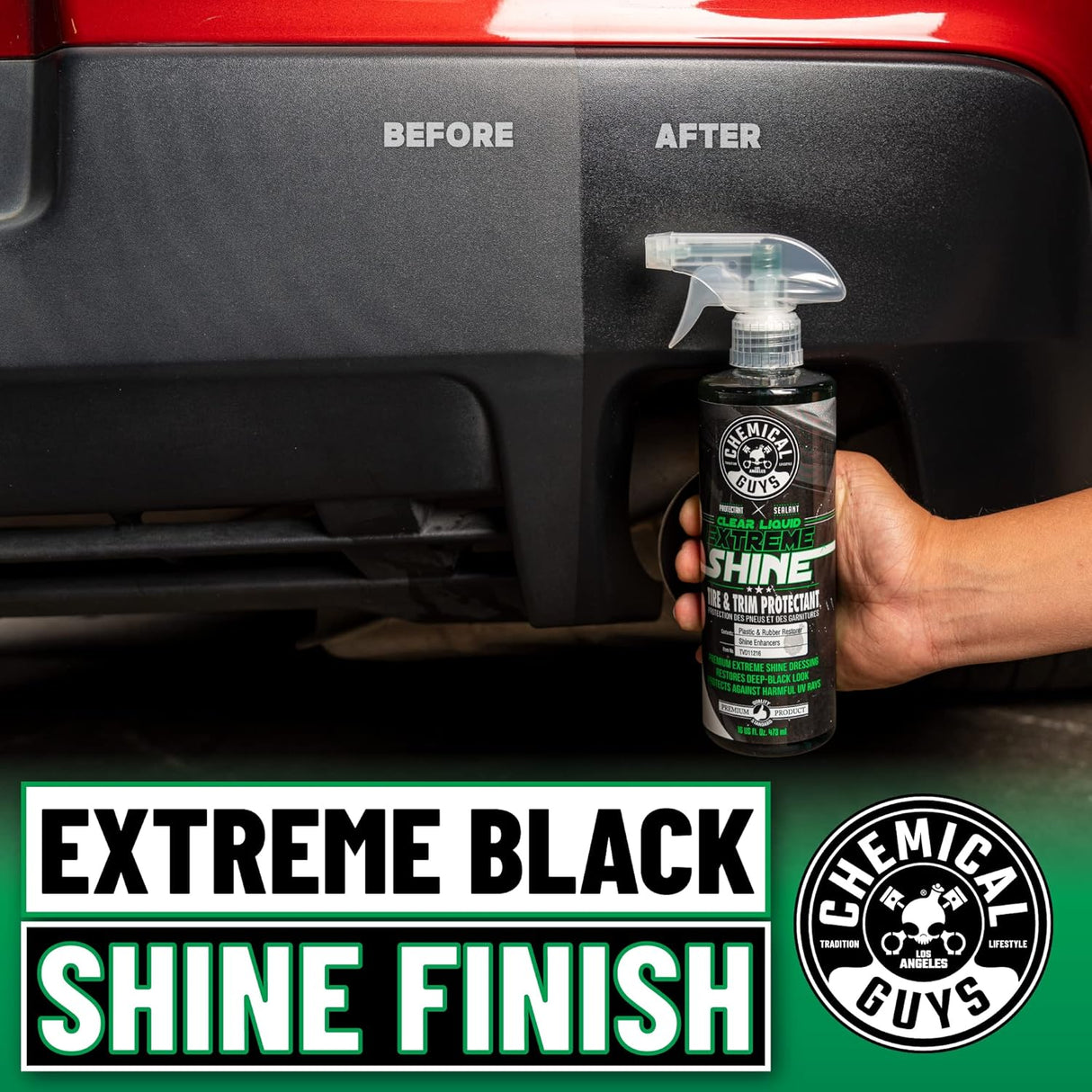 Chemical Guys TVD11216 Clear Liquid Extreme Shine Tire & Trim Dressing & Protect
