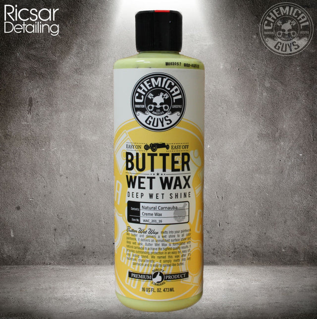 Chemical Guys Butter Wet Wax Liquid Car Wax - Wet Look Shine - 16 OZ