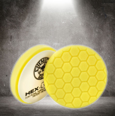 Chemical Guys Yellow Hex Logic Heavy Cutting Pad