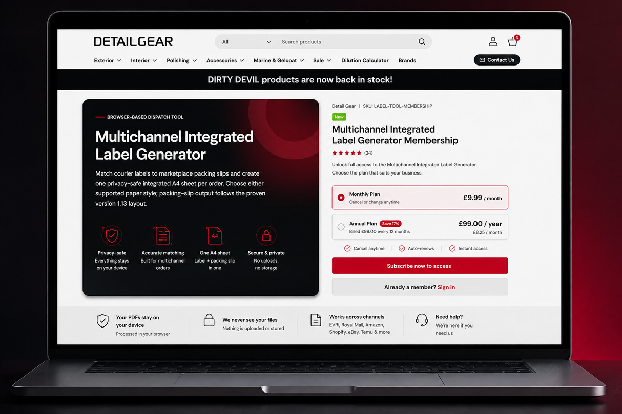 Label Tool Membership