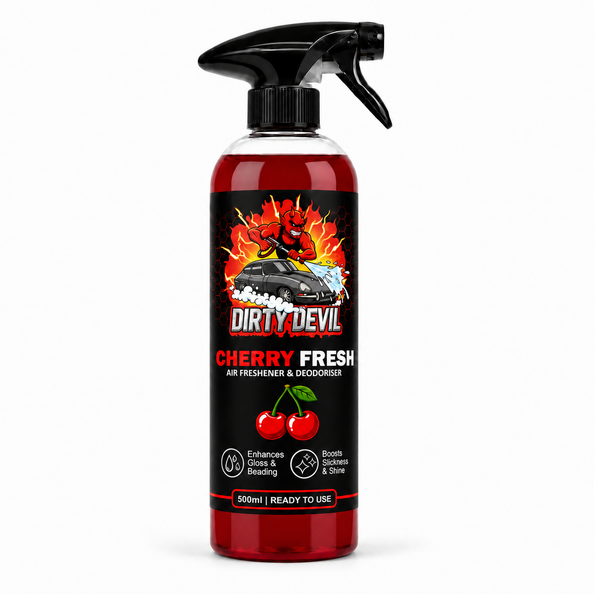 DIRTY DEVIL Cherry Fresh Air Freshener & Deodoriser 500ml