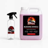 DIRTY DEVIL Bleeding Wheels 5L & Empty 500ml bottle