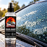 DIRTY DEVIL Precision Glass & Rain Away Kit – Car Glass Cleaner & Windscreen Rain Repellent