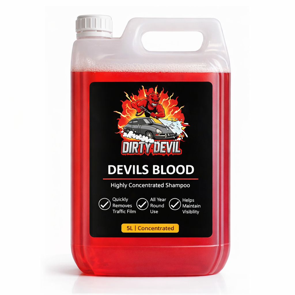 DIRTY DEVIL Glacier Snow Foam 5L & Devils Blood Concentrated Shampoo 5L