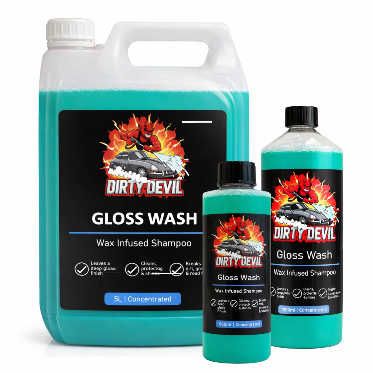 DIRTY DEVIL Gloss Wash - Wax Infused Shampoo