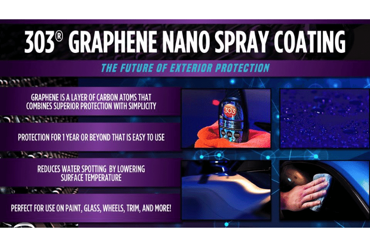 303 Graphene Automotive Coating 16 OZ Kit-Graphene Spray Coating & Detail Spray