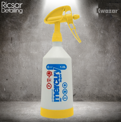Kwazar Mercury Pro+ Double Action & 360 Trigger Spray - Yellow