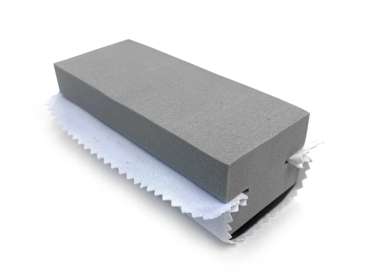 Pro Ceramic Coating Applicator Block & Suede Kit