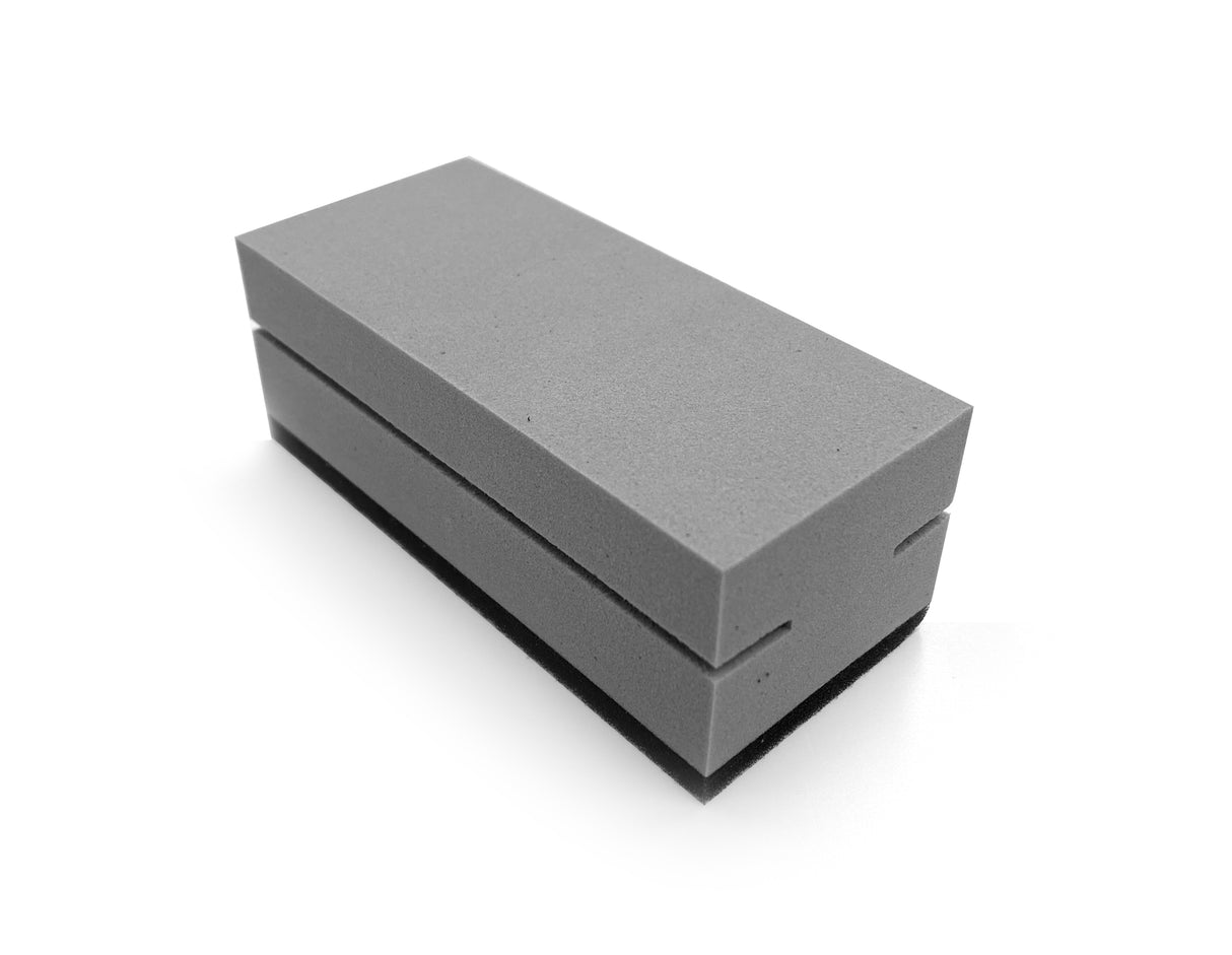 Pro Ceramic Coating Applicator Block & Suede Kit