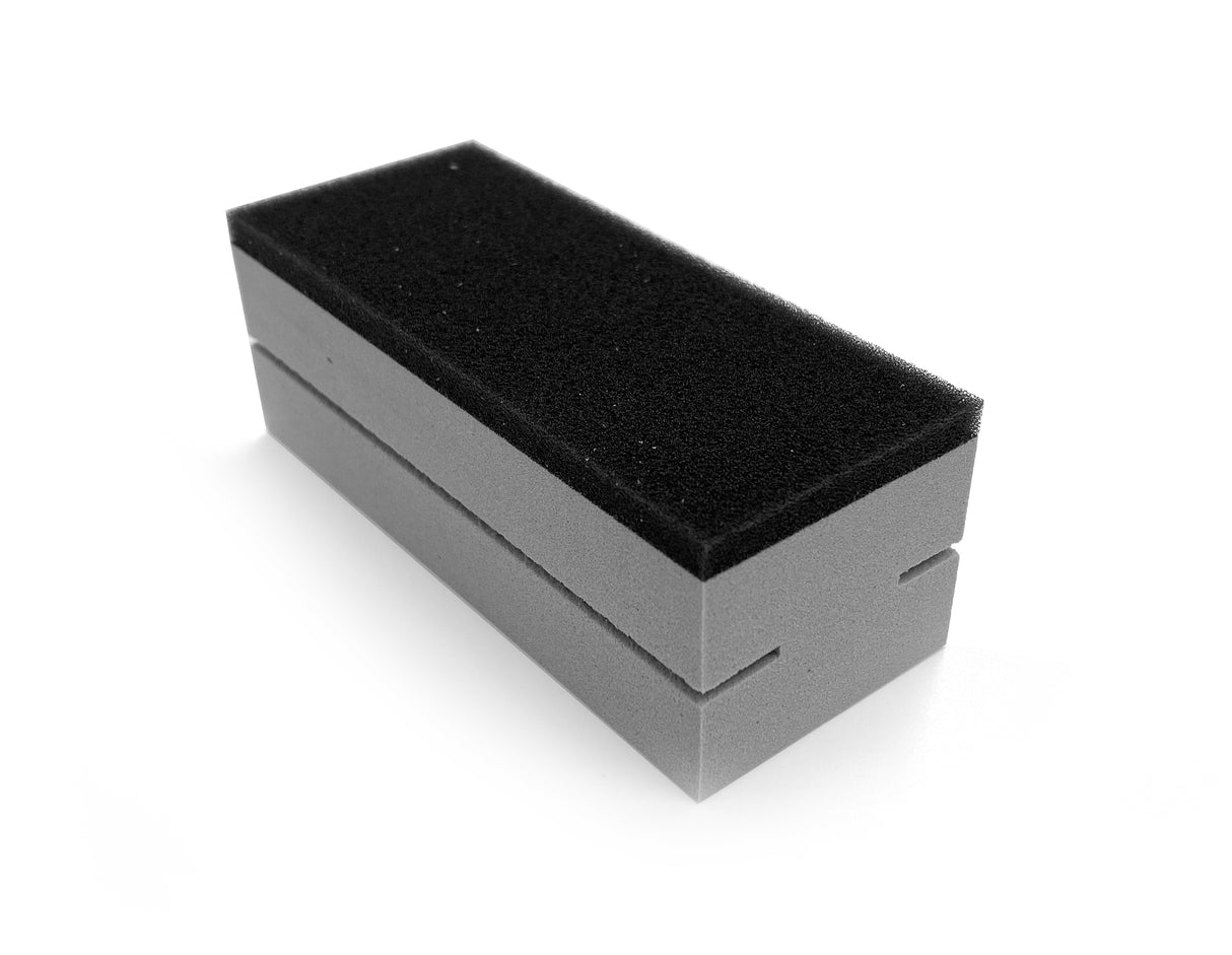 Pro Ceramic Coating Applicator Block & Suede Kit