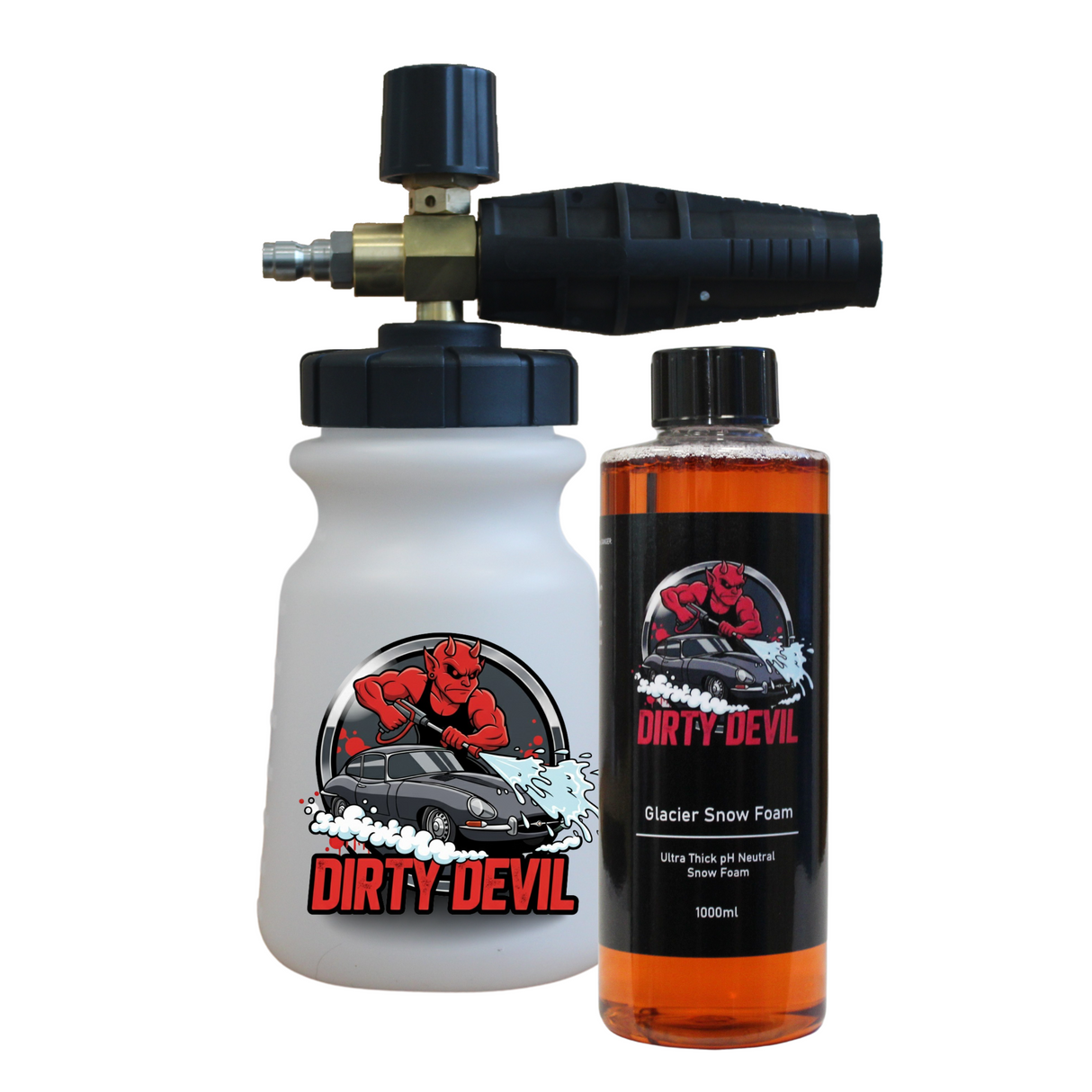 DIRTY DEVIL Snow Foam Lance & Glacier Snow Foam Kit