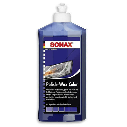 Sonax Colour Match Polish & Wax Blue 500ml