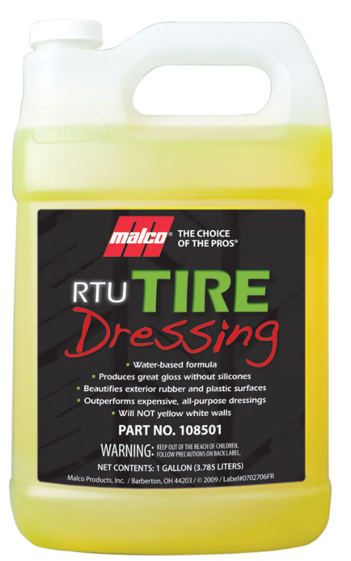 RTU Tire Non-Silicone Dressing
