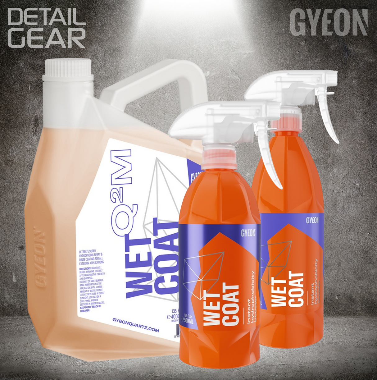 GYEON Q²M WetCoat - Spray & Rinse Coating!
