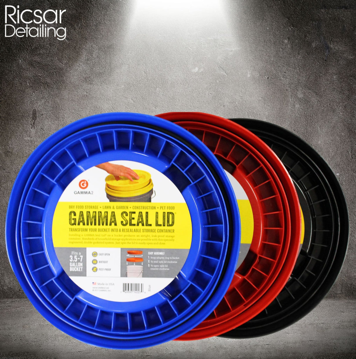 Gamma Seal Bucket Lid (Choose Colour)