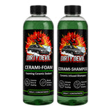 DIRTY DEVIL 2 Piece Cerami-Kit 500ml - Cerami-Shampoo & Cerami-Foam