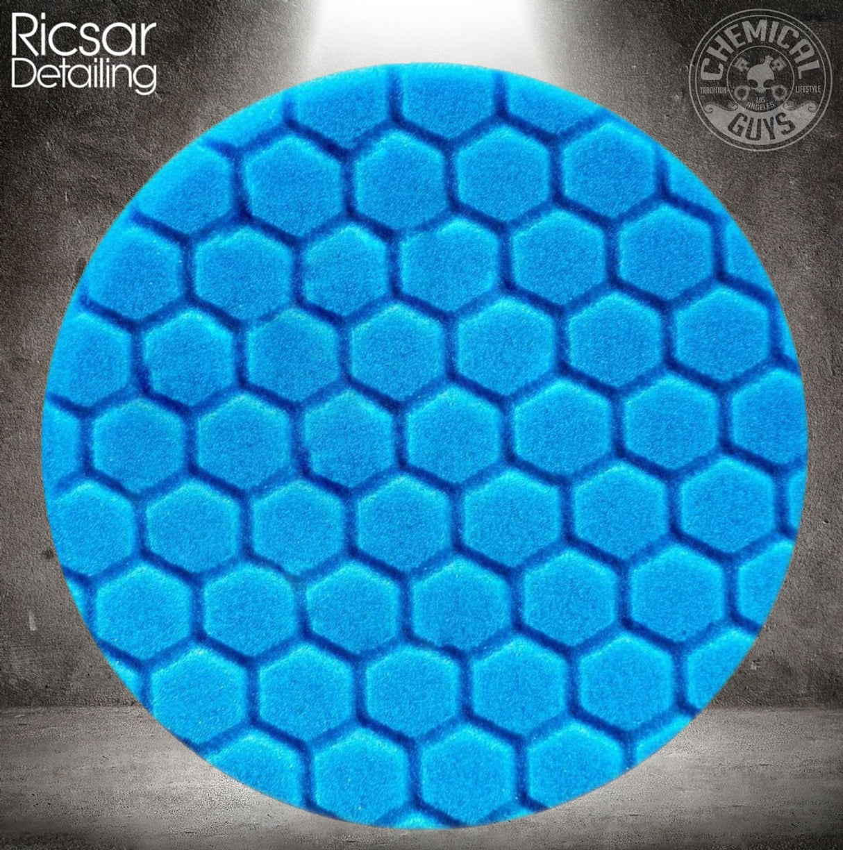 Chemical Guys Hex Logic Blue Light Polishing/Finishing Pad