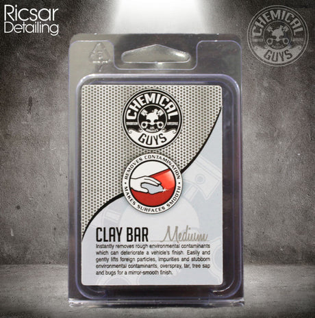 Chemical Guys Clay Bar & Luber Synthetic Lubricant Kit, Medium Duty