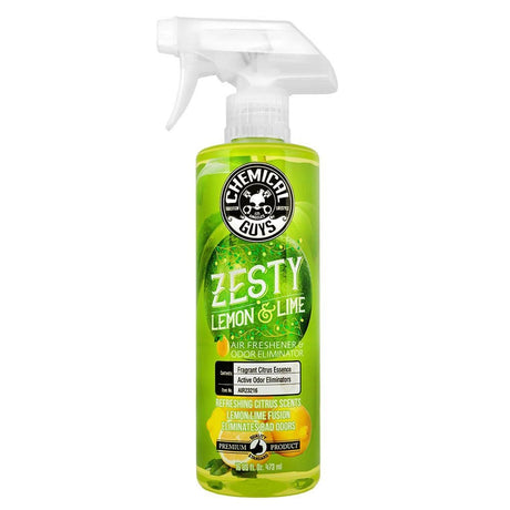 Chemical Guys Zesty Lemon & Lime Air Freshener & Odor Eliminator