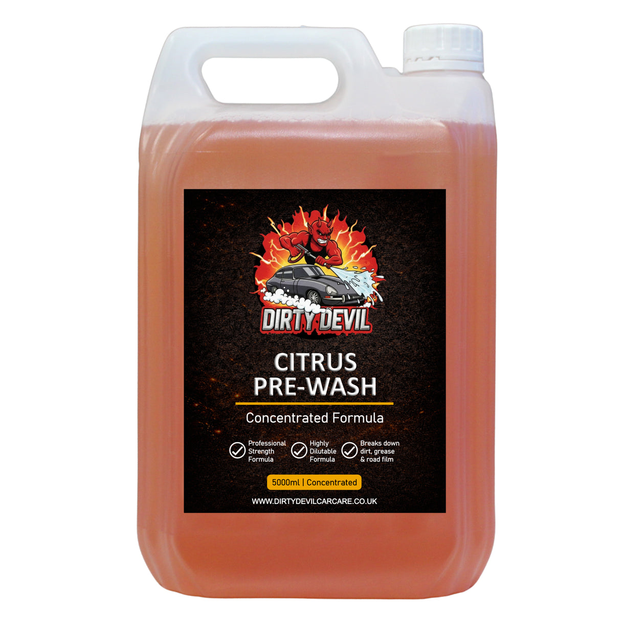 DIRTY DEVIL Concentrated Citrus Pre-Wash