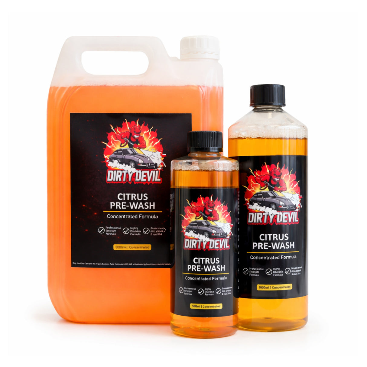 DIRTY DEVIL Concentrated Citrus Pre-Wash