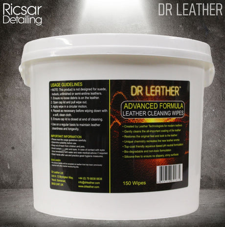 Dr Leather - Leather Cleaning Wipes