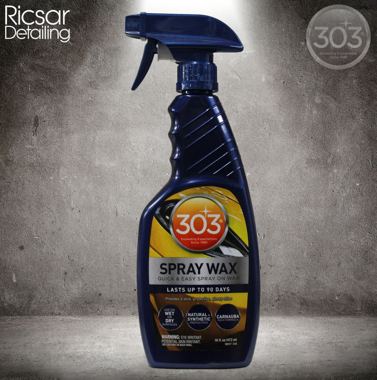 303 Spray Wax Carnauba Liquid