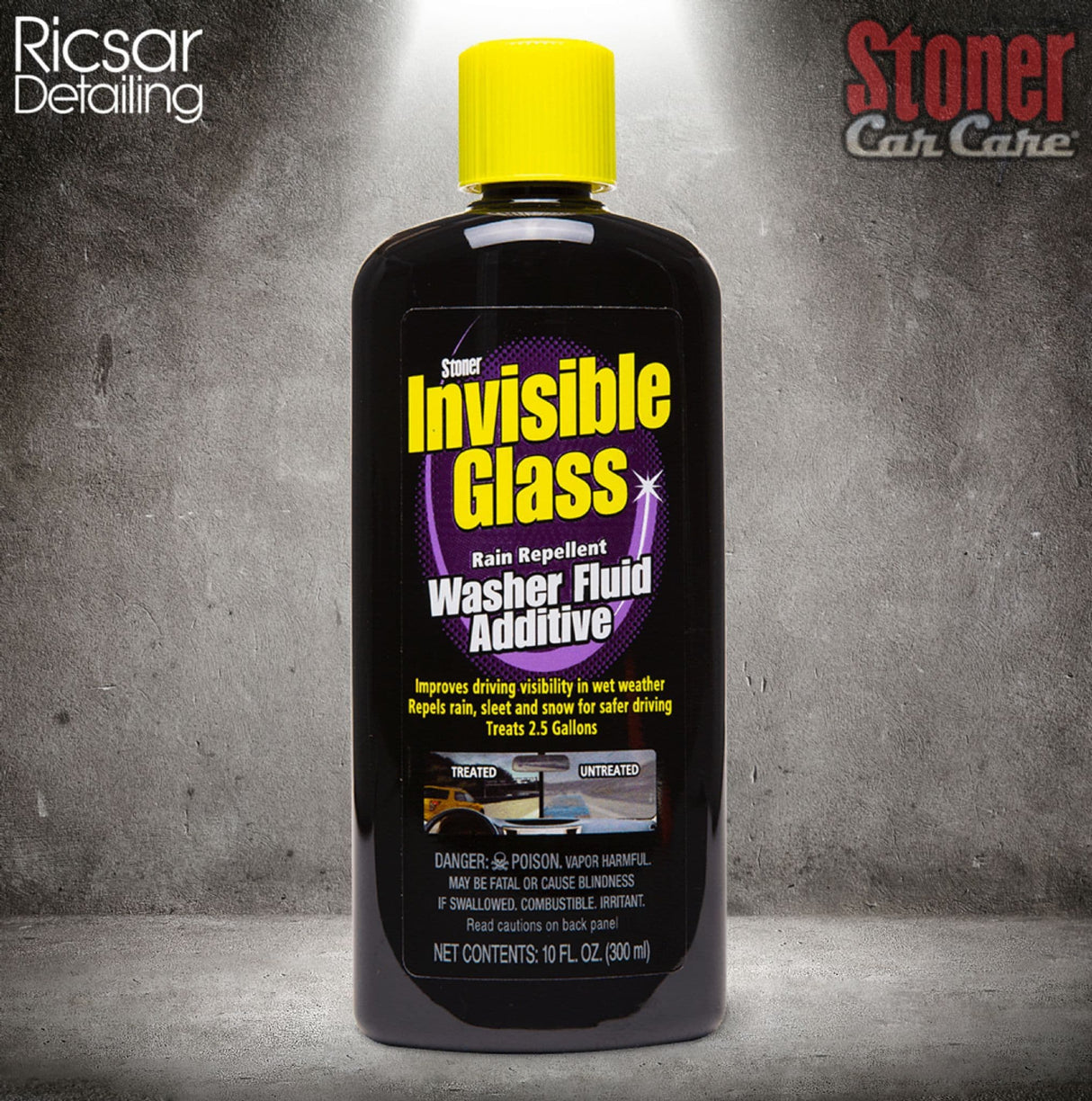 Invisible Glass Rain Repellent Washer Fluid Additive