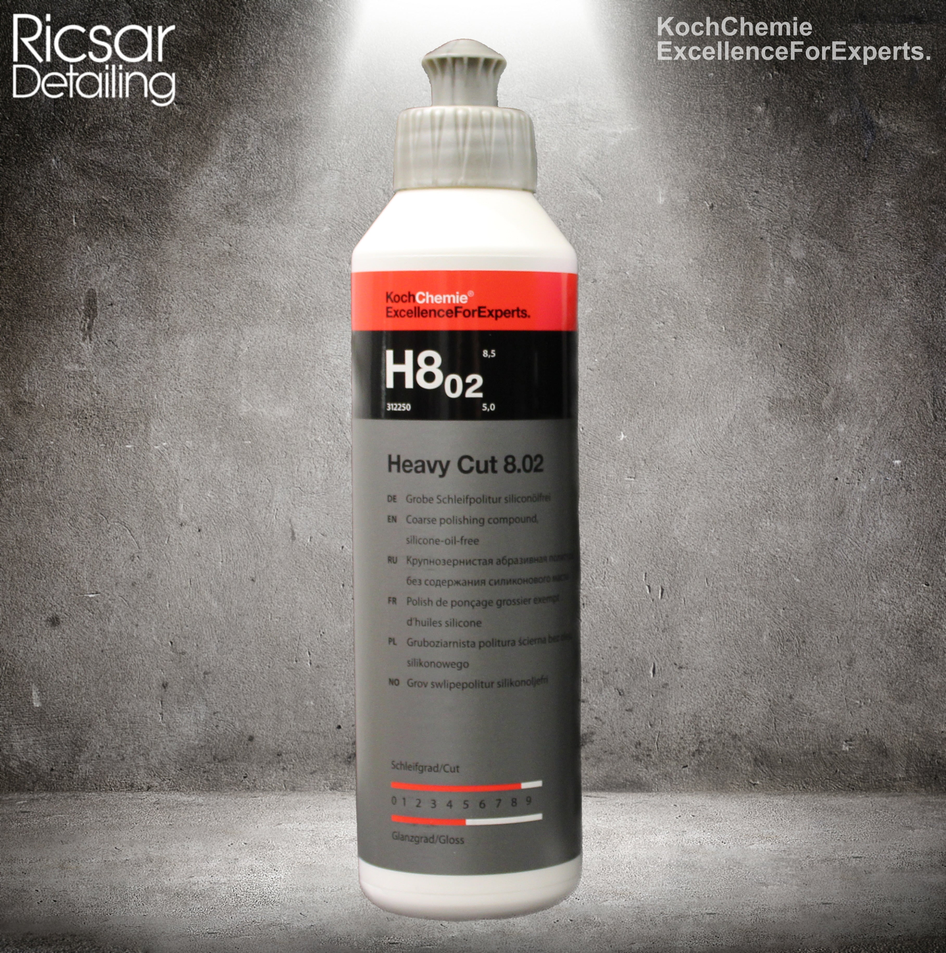 Koch Chemie H8 Heavy Cut Compound Silicone Free – Detail Gear