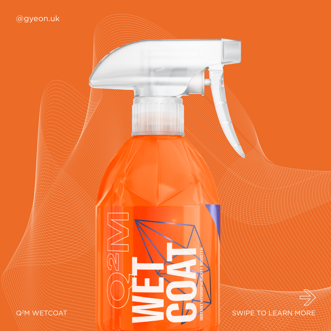 GYEON Q²M WetCoat - Spray & Rinse Coating!