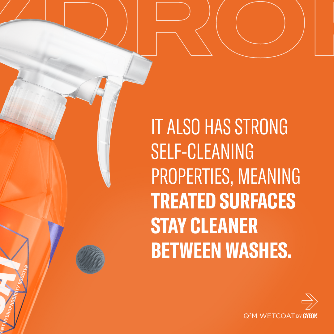 GYEON Q²M WetCoat - Spray & Rinse Coating!