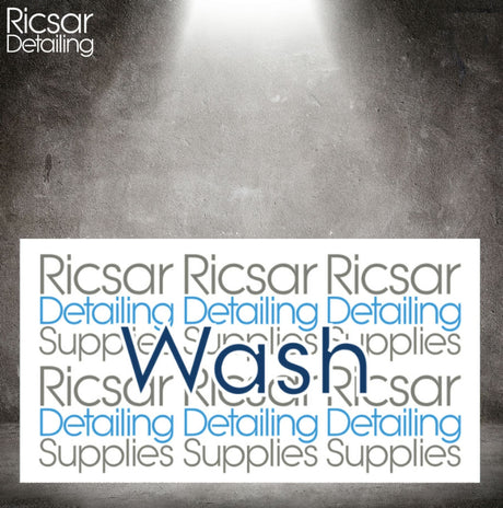 Ricsar Detailing Supplies Bucket Stickers