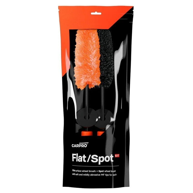 CarPro FlatSpot Wheel Brush Set Keeping Your Barrel & Rims Spotless Tw ...