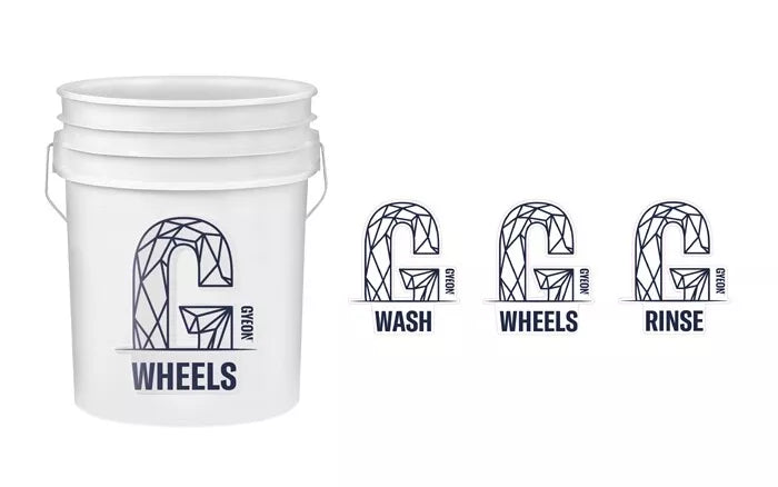 GYEON Q²M Bucket Sticker Set