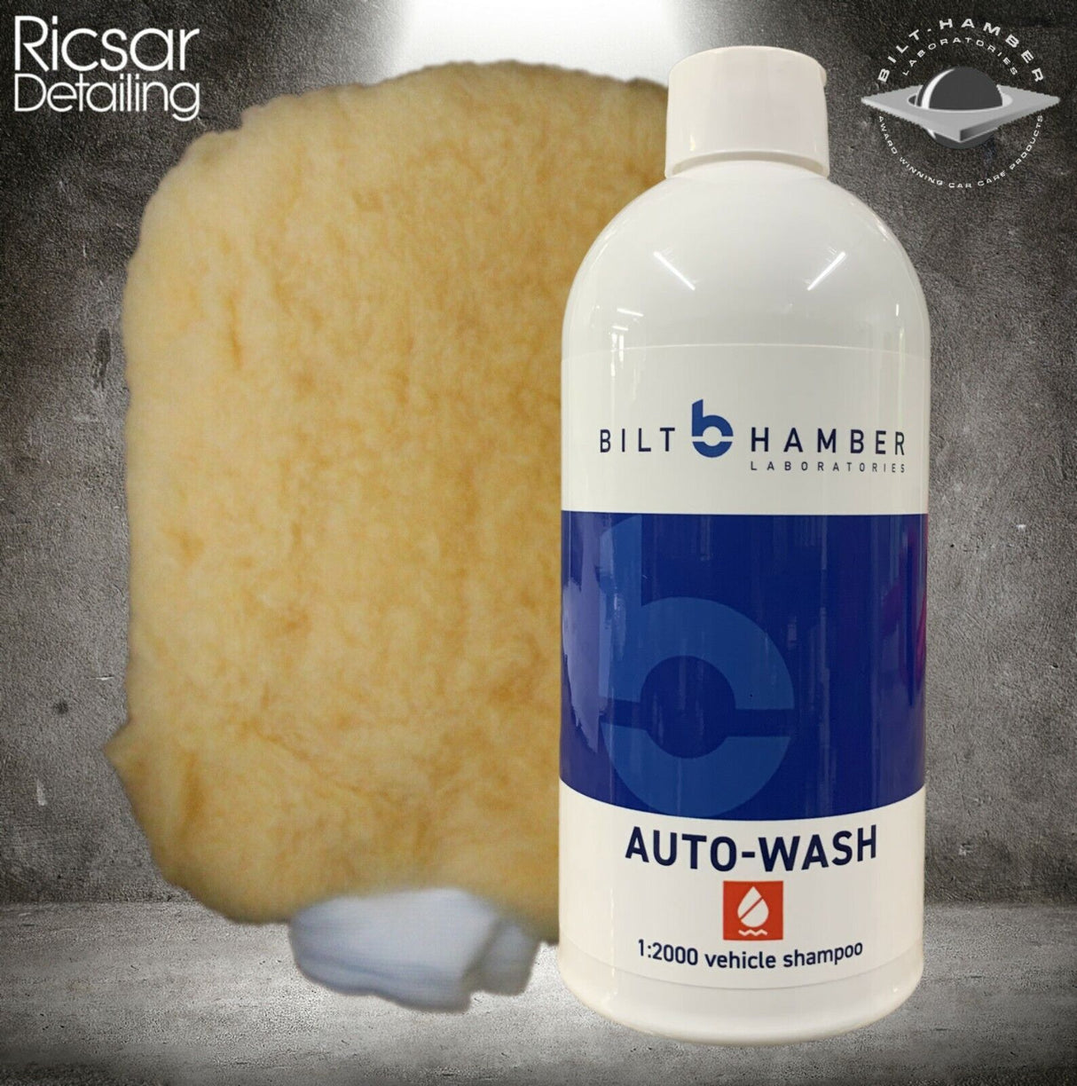 Bilt Hamber Auto Wash Shampoo 500ML + Wash Mitt