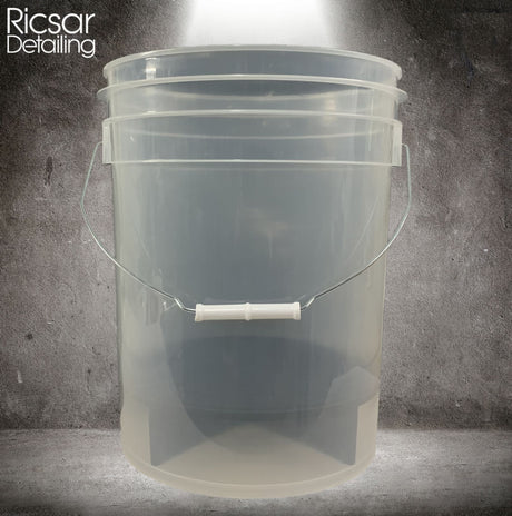 The Ultimate Clear Transparent Car Wash Bucket 20L (5 Gallons)