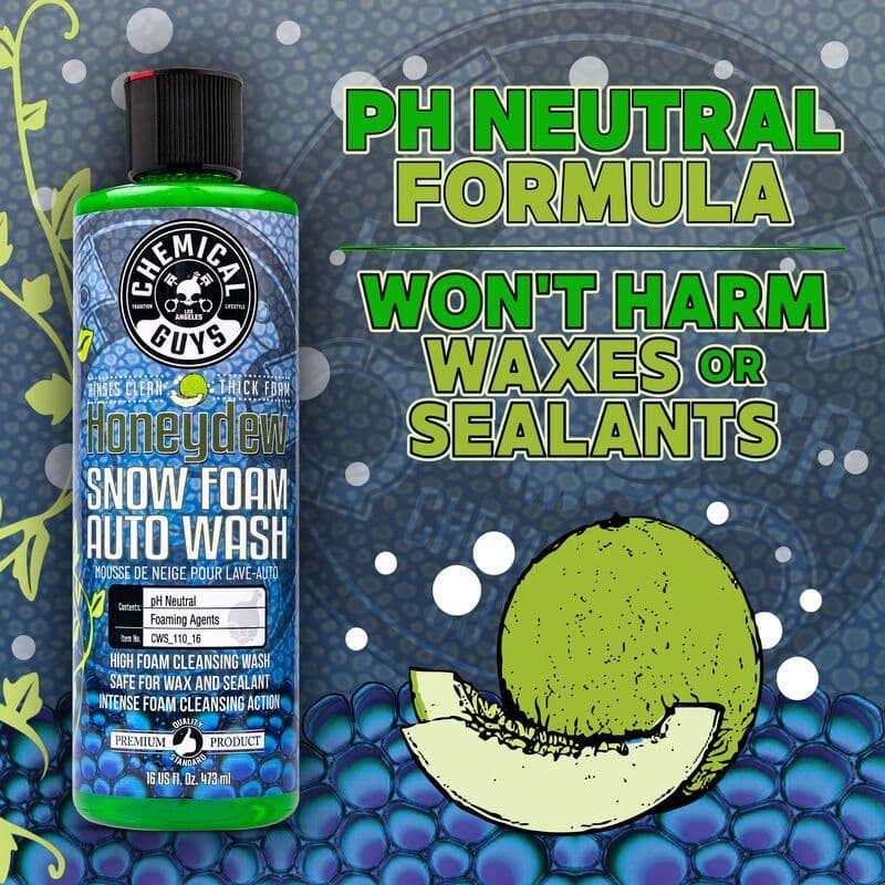 Torq Professional Snow Foam Cannon & Honeydew Gallon Soap Kit