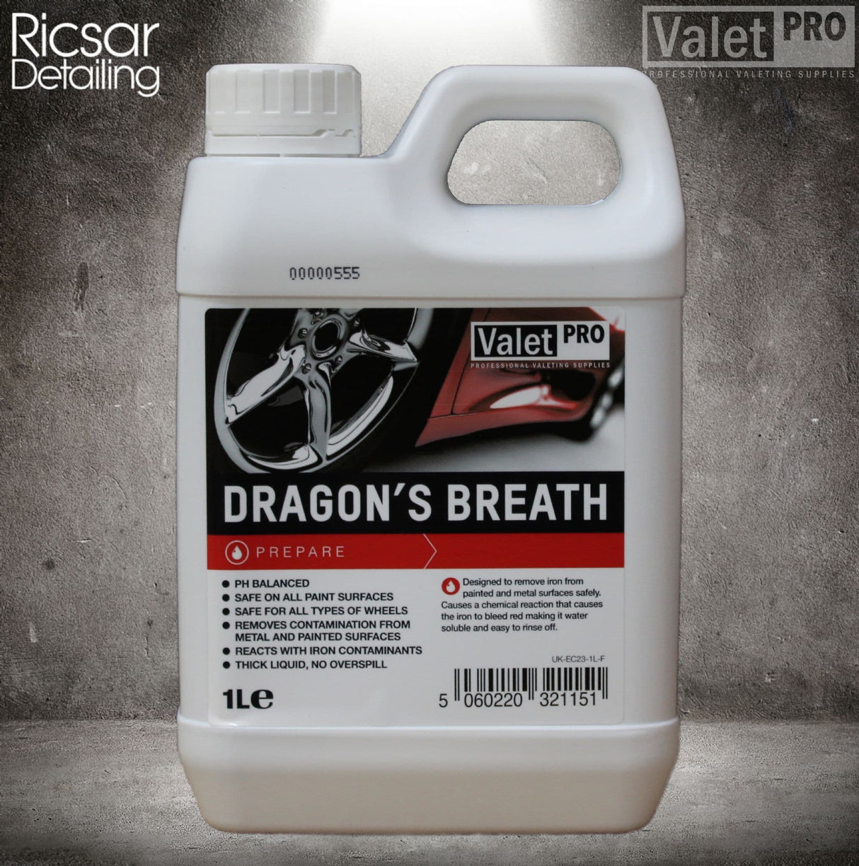ValetPRO Dragons Breath Fallout Remover