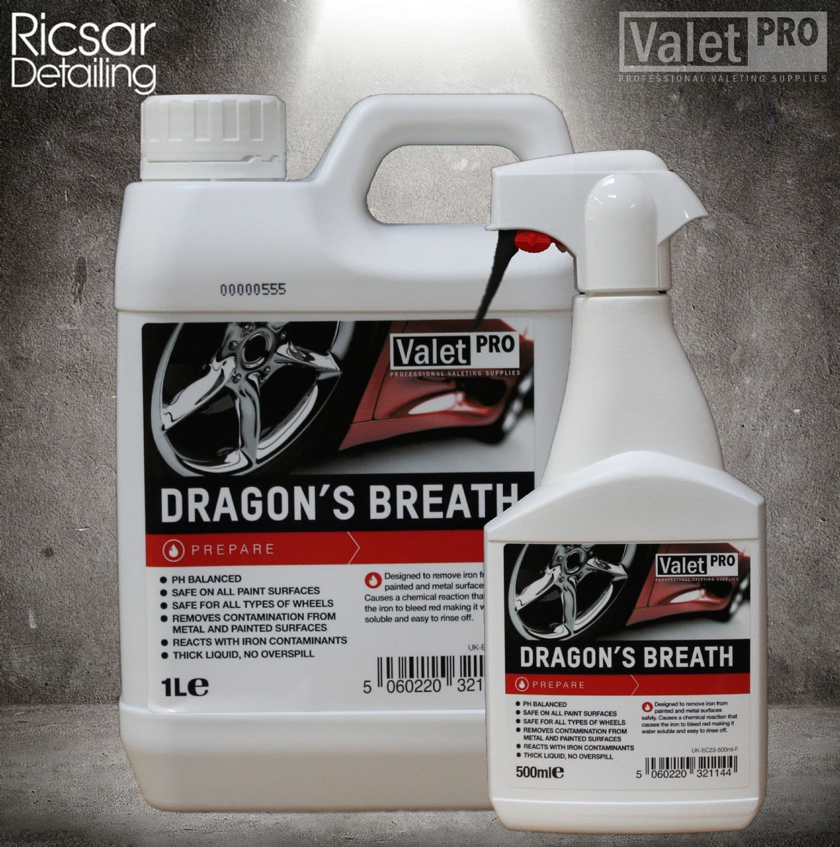 ValetPRO Dragons Breath Fallout Remover