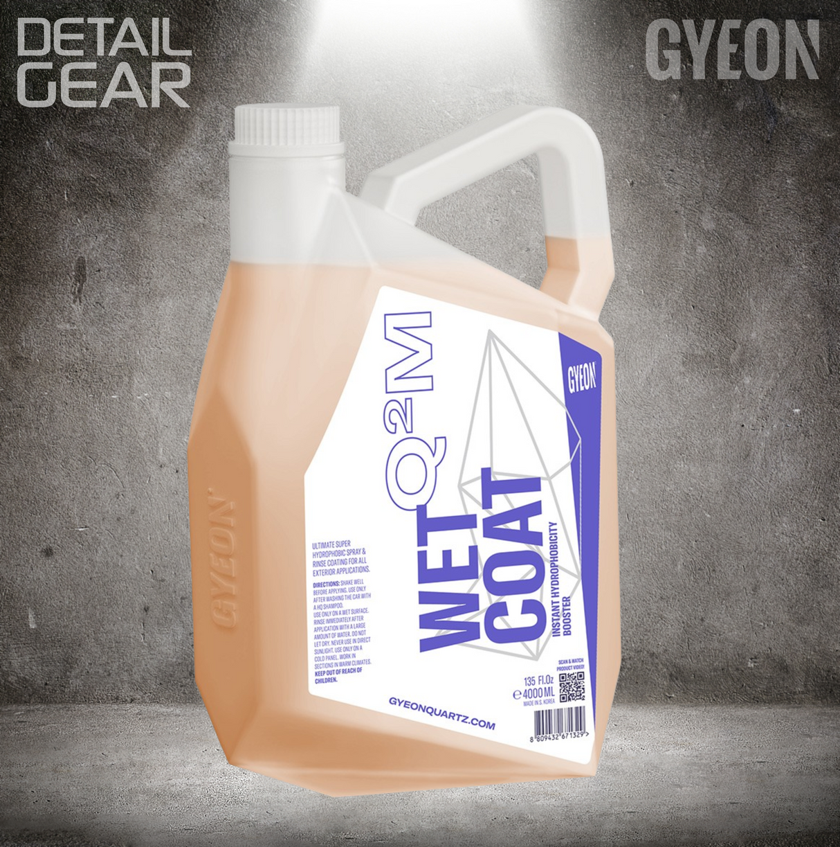GYEON Q²M WetCoat - Spray & Rinse Coating!