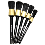 Angelwax Brush-Up! - 5 Piece Detailing Brush Set