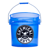 Chemical Guys Heavy Duty Detailing Bucket Transparent Blue 4.5G