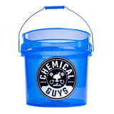 Chemical Guys Heavy Duty Detailing Bucket Transparent Blu 4.5G