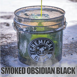 Chemical  Guys  Heavy Duty Ultra Clear Detailing Bucket  SMOKED OBSIDIAN BLACK