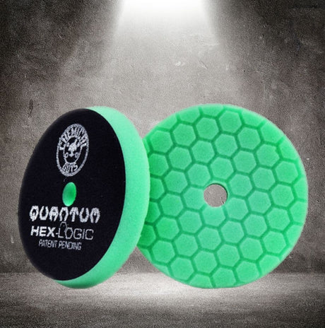 Chemical Guys Hex Logic Quantum Green Heavy Polishing Pad