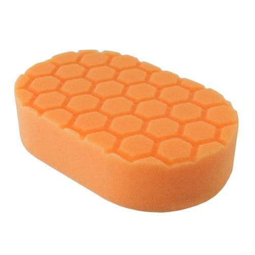 Chemical Guys Orange Hex Logic Hand Applicator Pad