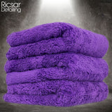 Chemical Guys Purple Happy Ending Edgeless 3 pack Microfiber Towel