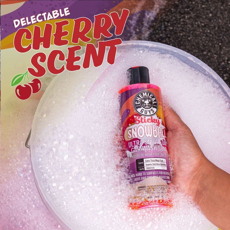 Chemical Guys Sticky Snowball Ultra Snow Foam Car Wash